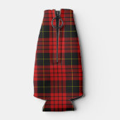 Rafraichisseur De Bouteilles Clan MacQueen Crest Badge & Tartan (Dos)
