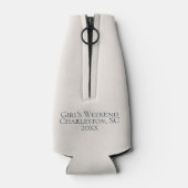 Rafraichisseur De Bouteilles Coastal Blue Heron Bird Personalized (Dos)