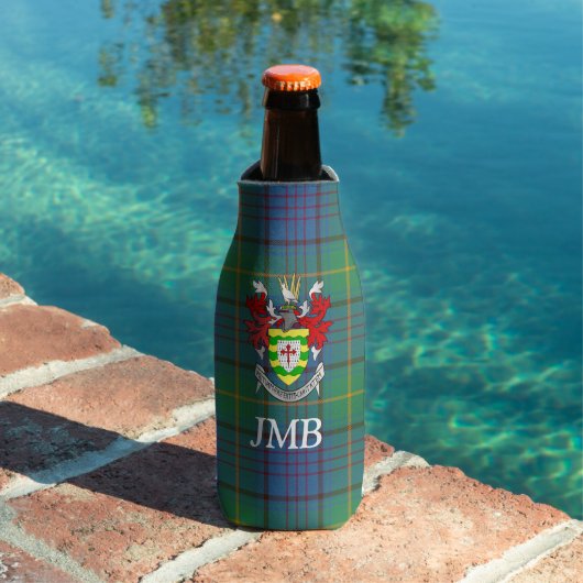 Rafraichisseur De Bouteilles Comté d'Irlande Donegal Tartan Monogram (Piscine in situ)