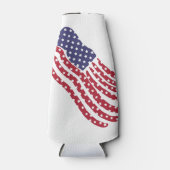 Rafraichisseur De Bouteilles Conception de drapeau bleu blanc rouge (Devant)
