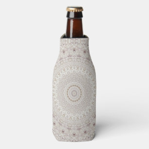 Rafraichisseur De Bouteilles Conception de motif mandala beige et taupe