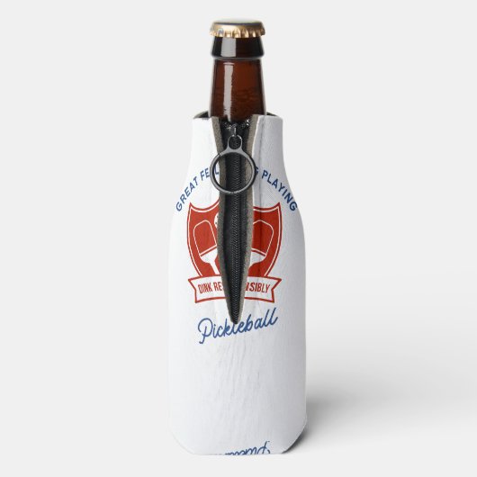 Rafraichisseur De Bouteilles Cool de Pickleball design à porter (Bouteille Dos)