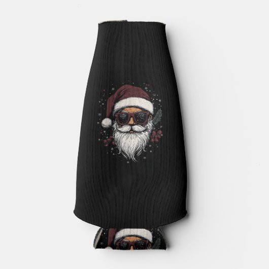 Rafraichisseur De Bouteilles Cool Santa with Sunglasses Christmas (Devant)