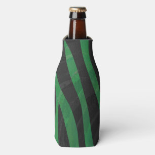 Rafraichisseur De Bouteilles Copie noire et verte de zèbre