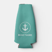 Rafraichisseur De Bouteilles Corde d'Ancre Nautical Boat Name (Devant)