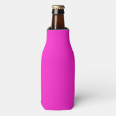 Rafraichisseur De Bouteilles Couleur solide magenta chaude (Bottle Devant)
