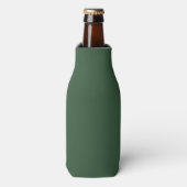 Rafraichisseur De Bouteilles Couleur solide vert émeraude foncé (Bottle Devant)