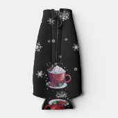 Rafraichisseur De Bouteilles Coupe de Noël de chocolat chaud (Dos)