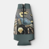 Rafraichisseur De Bouteilles Crabe bleu Abstrait (Dos)