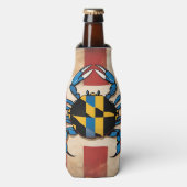 Rafraichisseur De Bouteilles Crabe bleu du Maryland (Bottle Devant)