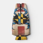 Rafraichisseur De Bouteilles Crabe bleu du Maryland (Dos)