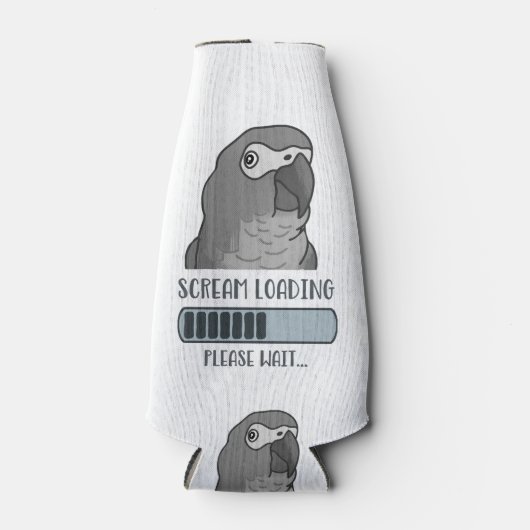 Rafraichisseur De Bouteilles Cri Chargement du gris africain (Devant)