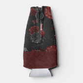 Rafraichisseur De Bouteilles Crimson magique Zodiac | Rose de crâne gothique ro (Dos)