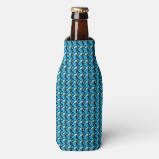 Rafraichisseur De Bouteilles Cyan (Bottle Devant)