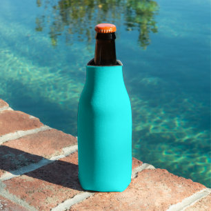 Rafraichisseur De Bouteilles Cyan Bleu Vert Turquoise Couleur Uni