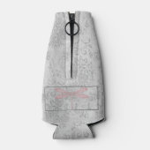 Rafraichisseur De Bouteilles Damas de libellule rose (Dos)