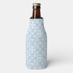 Rafraichisseur De Bouteilles Damassé bleu-clair