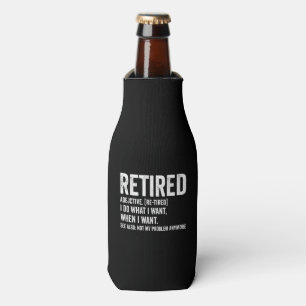 Rafraichisseur De Bouteilles Définition d'adjectif à la retraite Plus Mon Probl