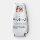 Rafraichisseur De Bouteilles Définition de week-end entre filles personnalisée (Devant)