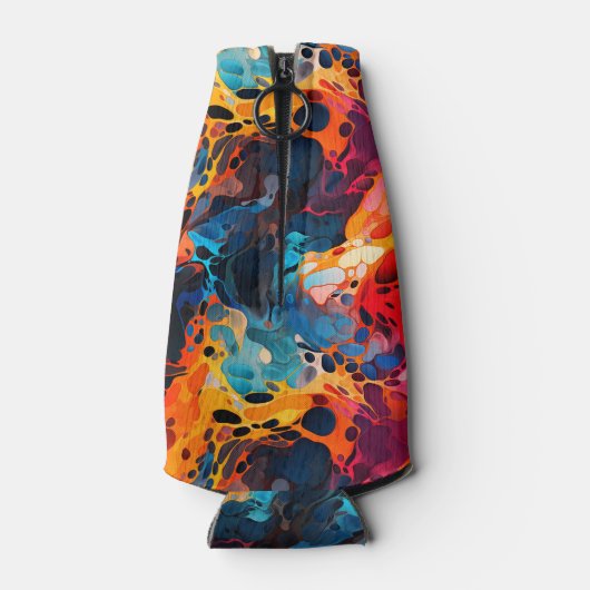 Rafraichisseur De Bouteilles Design coloré (Dos)