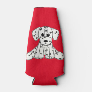Rafraichisseur De Bouteilles Dessin simple de contour de chien en peluche dalma