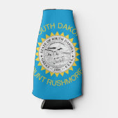 Rafraichisseur De Bouteilles Drapeau DAKOTA SUD (Devant)
