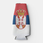 Rafraichisseur De Bouteilles Drapeau de la Serbie (Devant)