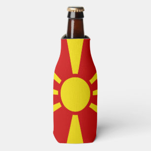 Rafraichisseur De Bouteilles Drapeau de Macédoine du Nord