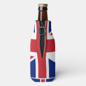 Rafraichisseur De Bouteilles Drapeau du Royaume-Uni. L'Union Jack. (Bouteille Dos)