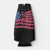 Rafraichisseur De Bouteilles Drapeau Rouge Blanc Et Bleu (Dos)