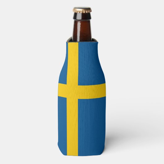 Rafraichisseur De Bouteilles Drapeau Suède (Bottle Devant)