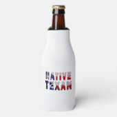 Rafraichisseur De Bouteilles Drapeau texan natif (Bottle Devant)