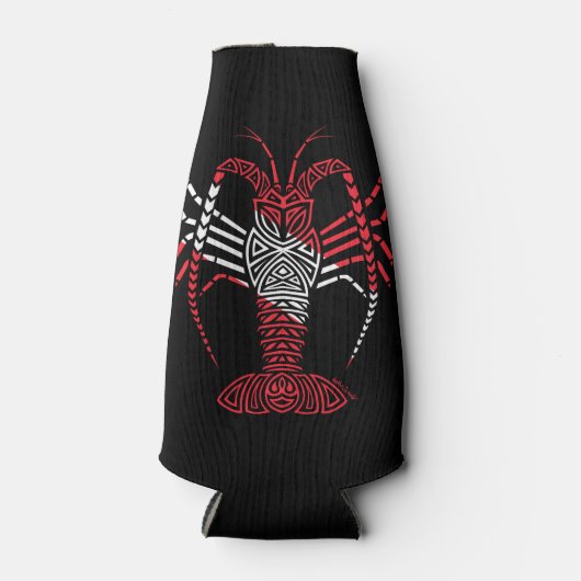 Rafraichisseur De Bouteilles Drapeau tribal de plongée Homard épineux (Devant)
