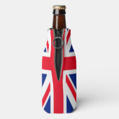 Rafraichisseur De Bouteilles Drapeau Union Jack du Royaume-Uni (Bouteille Dos)