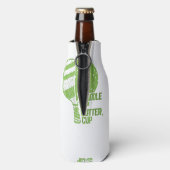 Rafraichisseur De Bouteilles Drôle Pickleball Paddle Up Butter Cup (Bouteille Dos)