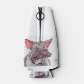 RAFRAICHISSEUR DE BOUTEILLES DROOLING. DOGUE DE BORDEAUX  (Dos)