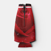 Rafraichisseur De Bouteilles Élégant 15e anniversaire de Mariage Rose (Dos)