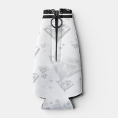 Rafraichisseur De Bouteilles Élégant 60e anniversaire de Mariage de diamant (Dos)