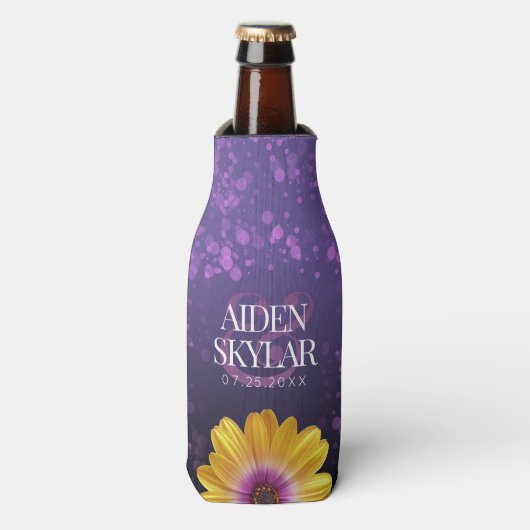 Rafraichisseur De Bouteilles Elegant Golden Daisy (Bottle Devant)