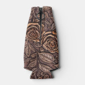 Rafraichisseur De Bouteilles Élégant Rose sculpté (Dos)