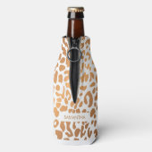 Rafraichisseur De Bouteilles Empreinte de léopard d'or (Bouteille Dos)