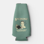 Rafraichisseur De Bouteilles Étudier : Boire et dormir (Devant)