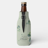 Rafraichisseur De Bouteilles Eucalyptus Plantes Succulentes Script Enterrement  (Bouteille Dos)