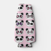 Rafraichisseur De Bouteilles Expression Panda jolie rose (Devant)