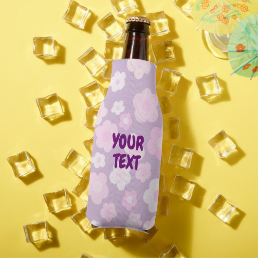 Rafraichisseur De Bouteilles Faisceau rose violet sur mesure mignon couleur (Été in situ)