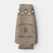 Rafraichisseur De Bouteilles Famille Cabine Rustique Sud-Ouest Autochtone Cactu (Devant)