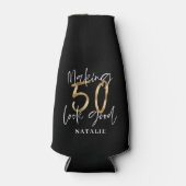 Rafraichisseur De Bouteilles Fête de 50 ans en or (Devant)