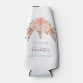 Rafraichisseur De Bouteilles Fête de bachelorette bohème avec herbe des Pampas  (Devant)