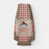 Rafraichisseur De Bouteilles Fête de fiançailles rustique à l'américaine homard (Devant)