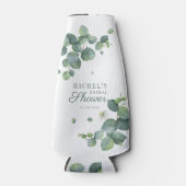 Rafraichisseur De Bouteilles Feuillage de verdure d'eucalyptus Script Enterreme (Devant)